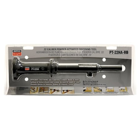 Simpson Strong-Tie PT-22HA Power Hammer, 0.22 Caliber Drilling PT-22HA-RB