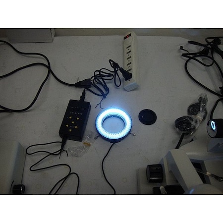 Laxco LED Ring Light, Pin Screw Type, Dust Cover AMPS-RLED4