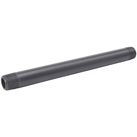 B & K 1/2'' MIP x 8'' Schedule 80 PVC Nipple 403-080