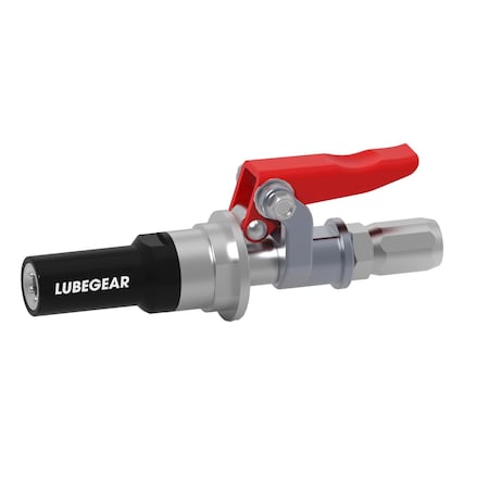 Lubegear Professional Locking Straight Grease Gun Coupler LG850