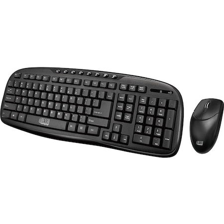 Adesso 2.4GHz Keyboard Mouse Combo WKB1330CB