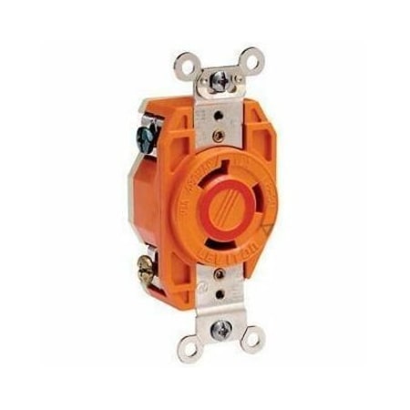 Leviton Industrial Grade Receptacle 30 Amp, 480 Volt 2640-IG
