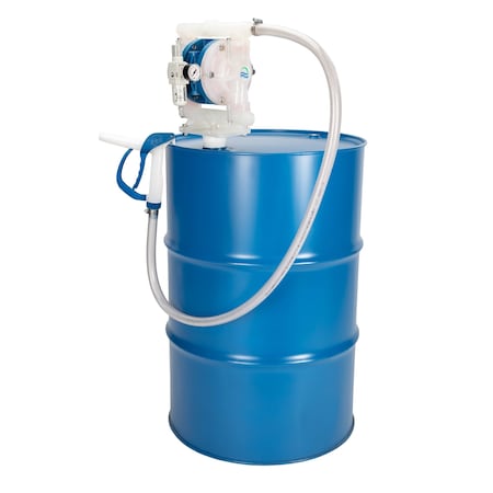 Finish Thompson Diaphragm Pump with Drum Kit, PVDF, PTF FT05V-PP-2TVC-N4-K2 KIT