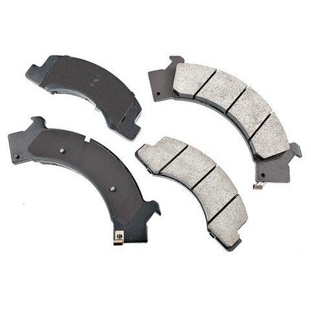 Akebono 87-97 Gmc/Isuzu Truck-Npr/W4S042-Fr Proact Disk Pad, Act675 ACT675
