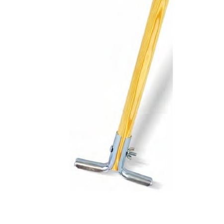 Bsl Mop Head Handle, 1 1/8 x 48in Wood - 1 Pack 3636-1