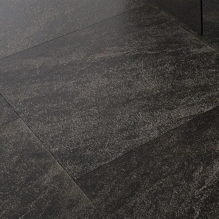 Apollo Tile Montara 48x48 in. Black Matte Porcelain Stone-like Texture Large Tile (15.5 sq ft/case) APLMON88BLK4848