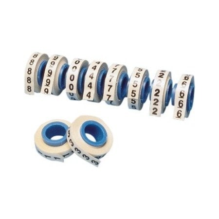 Panduit Pre-Printed Marker Tape Refills, Polyest PMDR-10-19
