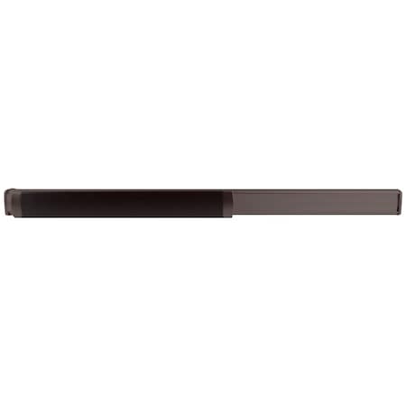 Von Duprin Dummy Touch Bar Device, 36in, Ridged Surface, Dark Bronze Anodized Aluminum Finish 330 3 313