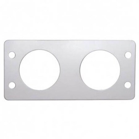 Replacement For Kenworth T800 Curved Glass Year 2008 Stainless Steel Air Valve Dash Trim