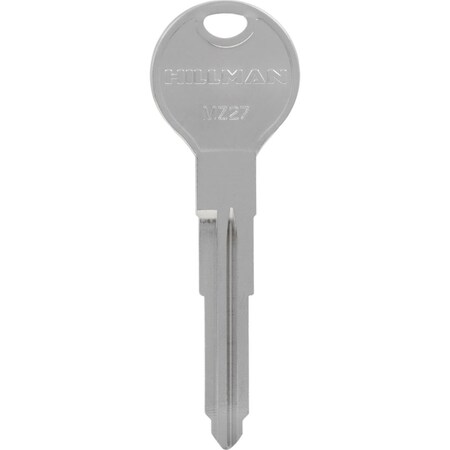 Homecare Products Automotive Blank MZ27 Double Sided Universal Key for Mazda - Silver, 10PK HO3334575