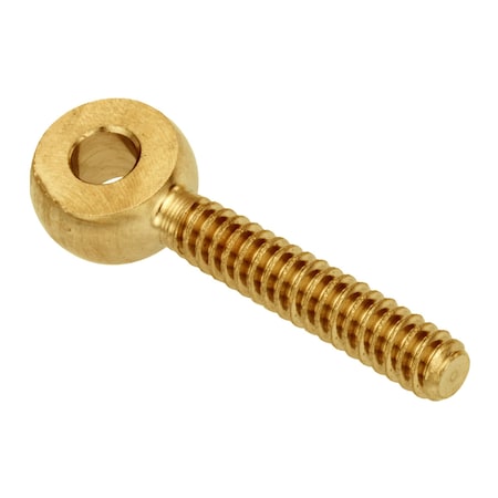 Ampg Fixed Rod End, Brass, Plain, 14 mm OD ZEBM6X60-BR