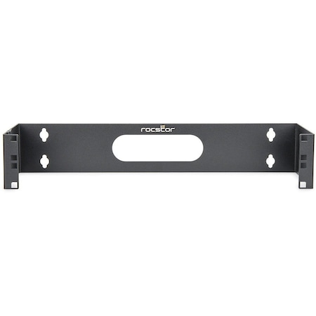 Rocstor 2U 19in Hinged Wall Mount Bracket for Patch Panels Y10E035-B1
