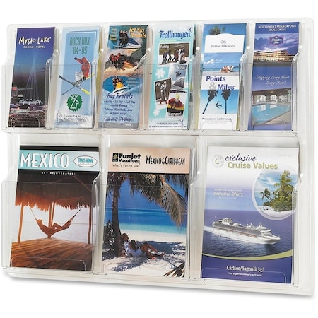 Safco Literature Organizer, 6 Pamphlets 5605CL