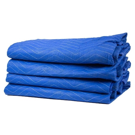 Mytee Products 72in x 80in Non Woven Economy Moving Blankets, 4PK MB-NW-1x4