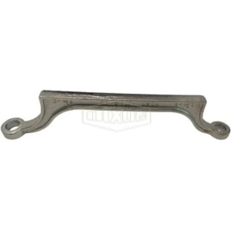 Dixon Double End Pin Lug Spanner Wrench, 1-1/2 in, 2 x 2-1/2 in, 3 in Capacity, 11-13/16 in OAL, Iron, Pla SW153