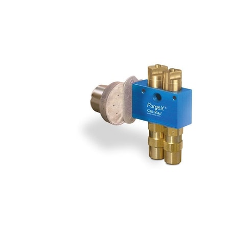 Oil-Rite PurgeX for Oil Dispensing - Motor Operated w/External Volume Adjustment Powered by 24VDC w/2 Feeds B3475-B2B024D01