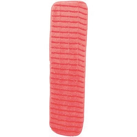 Renown 18 in. Red Scrubbing Microfiber Flat Mop Pad, 3PK MPSR318