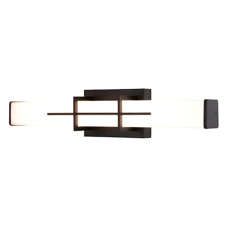 Vaxcel Fuller Park 22.5-in. W LED Vanity Matte Black W0477