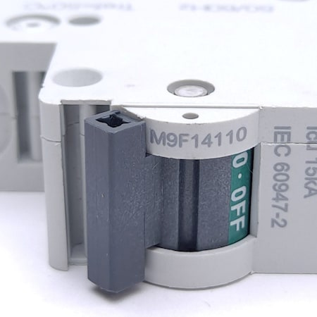 Schneider Electric M9F14110 Circuit Breaker, 1-Pole, 240VAC 10A, C-Curve M9F14102