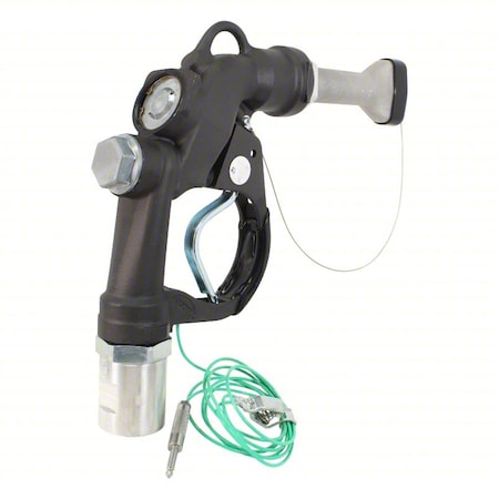 Husky Fuel Nozzle, Black, 7 in Aluminum Spout 12090217N