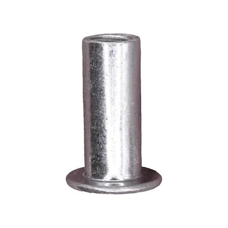 Auveco Large Flange Thin Sheet Steel Nutsert 10-24 Threads, 50PK 16189