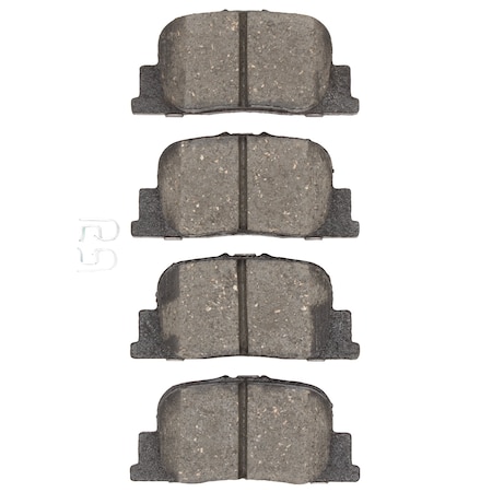 Dynamic Friction Co DFC 4000 HybriDynamic Brake Pads 4000-0835-00