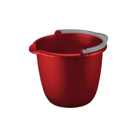 Sterilite 10 Qt. Red Classic Spout Bucket 11205812