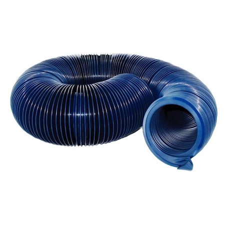 Bookazine D040047 3 In. X 10 Ft. Ft. Quick Drain Sewer Hose, Blue TI89329