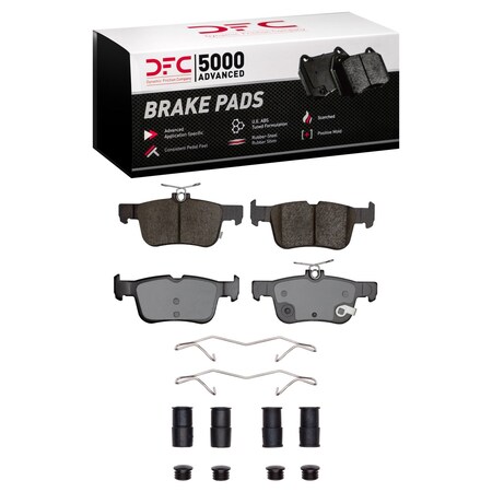 Dfc 5000 Advanced Disc Brake Pad Set,  1551-1665-11