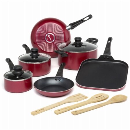 Epoca Epoca  EasyClean 12 Piece Cook Set, Red 114057