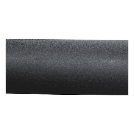 Acrovyn Crash Rail, Black, 10 ft L SCR80M108N