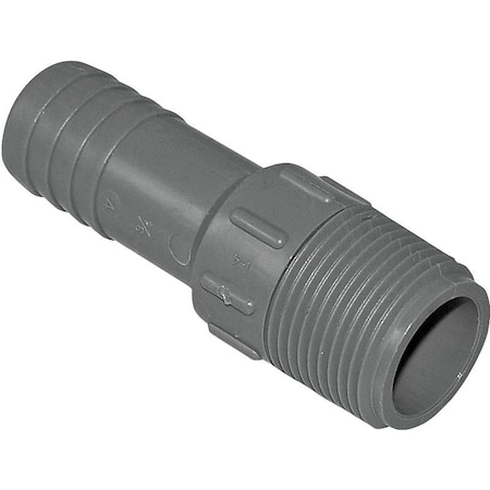 Boshart Industries Adapt Pp 3/4in M Poly Gry UPPA-07