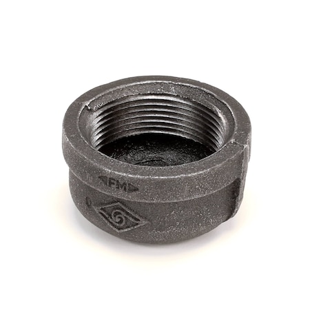 Cleveland CAP, PIPE, 1-1/2 IN, BLACK 03058