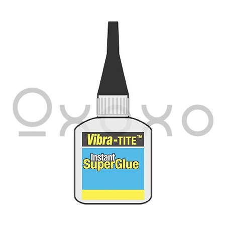 Oxoxo 20GM General Purpose Superglue Gel For Porous Surfaces, 5PK 181774