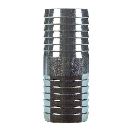 Stz Industries 1 in. Barb X 1 in. D Barb Galvanized Coupling FIMCO-1