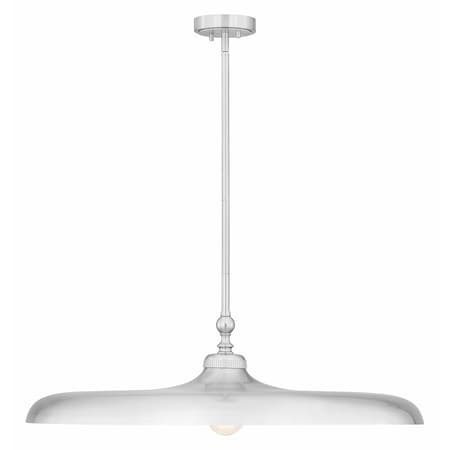 Z-Lite Camden Brushed Nickel 1 Light Pendant 2308P32-BN