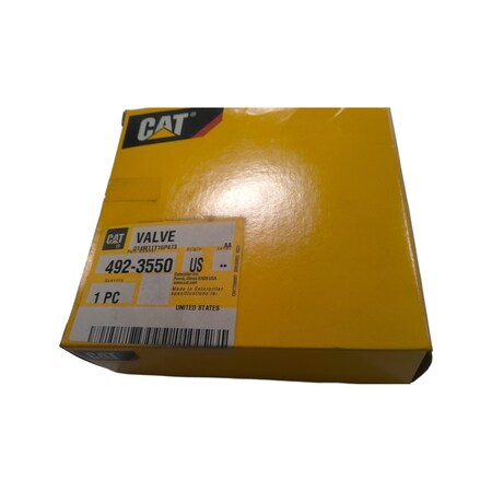 Caterpillar VALVE, CATERPILLAR OEM 4923550 4923550