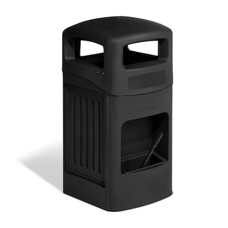Masonways WASTE WNDSHLD, BLACK 23X48X23IN SVC108-BK