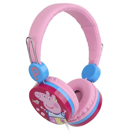 Peppa Pig High Quality Wired Headphones in Pink HP1-01708