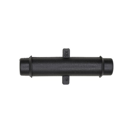 Auveco Nylon Straight Connector 5/16in x 5/16in, 10PK 12946