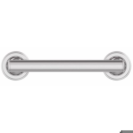 Oakbrook Collection 10.5 in. L ADA Compliant Stainless Steel Grab Bar 20317-09202