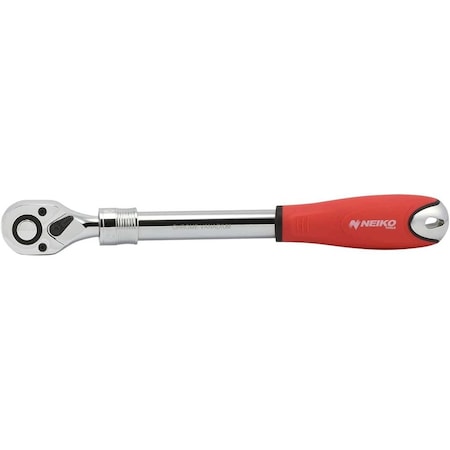 Neiko 1/2'' Dr. Extendable Ratchet, 72 Tooth 03068A
