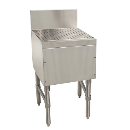 Advance Tabco Prestige Underbar Drainboard free-standing 24 in.W x 20 in.D x 36 in.H PRD-19-24