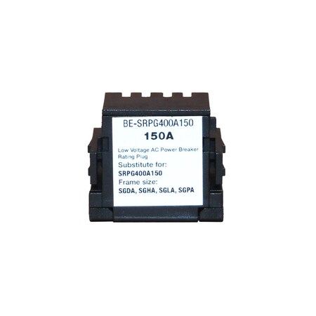 Brah Electric , replacement Spectra rating plugs rated for 150A, 400A sensor - SGDA, SGHA, SGLA, SGPA BE-SRPG400A150