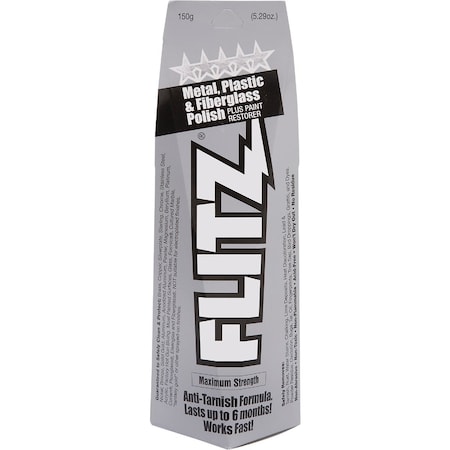 Flitz 5.29 Oz. Metal Plastic & Fiberglass Paste Polish BU 03515