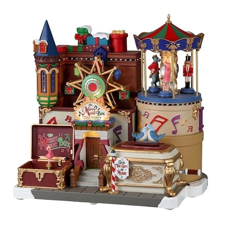 Lic Ltd The Merry Music Box, Caddington Village, Electronic Component 35021