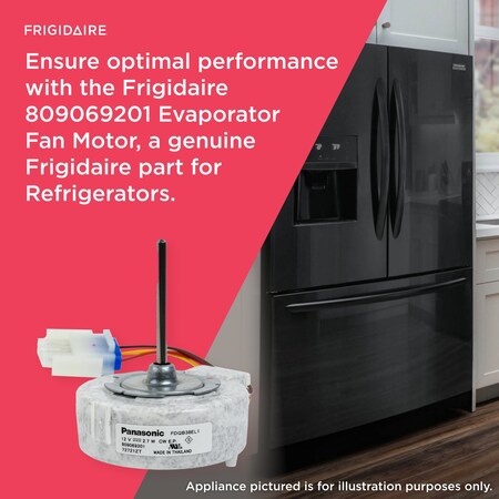 Electrolux Home Products 809069206 Frigidaire Refrigerator Motor 809069206