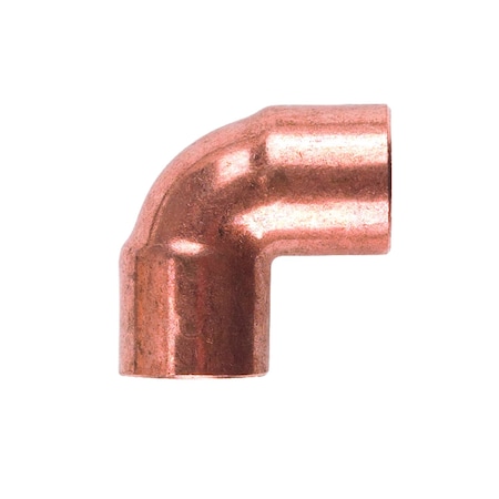 B & K NIBCO 1/4 in. Sweat X 1/4 in. D Sweat Copper 90 Degree Elbow 1 pk W01430C