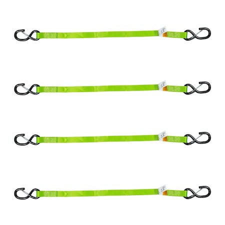Mytee Products Trailer Door Limit Strap 32 Inch Long 800 lbs WLL for Opening Swing Doors, 4PK TDS-Ax4