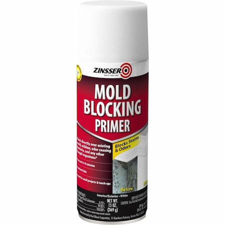 Zinsser Spray Primer . White, 13 oz, Flat 287512